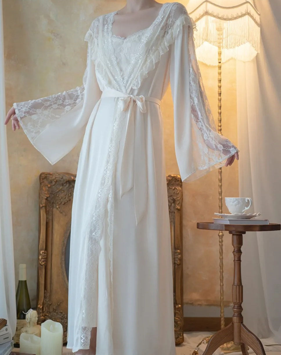 Classic design Robe set with 3 purchase options - Robe or Nightdress o ...