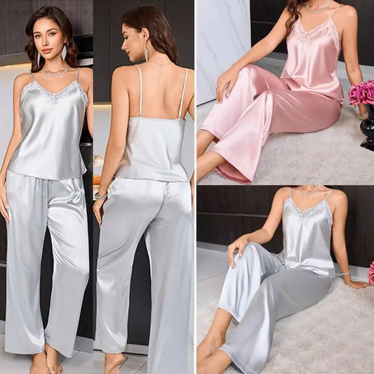 Sea Breeze – 2-teiliges Pyjama-Set mit Cami-Top und Hose
