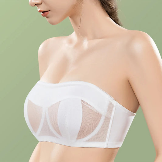 Translucent Strapless Bra (Plus Size)