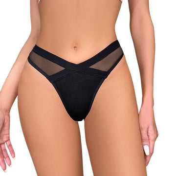 Mesh-String mit niedrigem Taillendesign