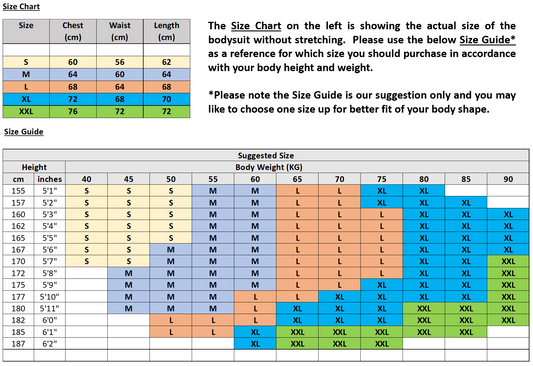 Bodysuit with long sleeves for spring/autumn/winter