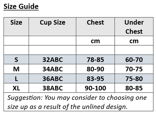 Wire Free Unlined Bra