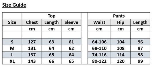 Pijama Tradicional de Duas Peças com Manga Comprida
