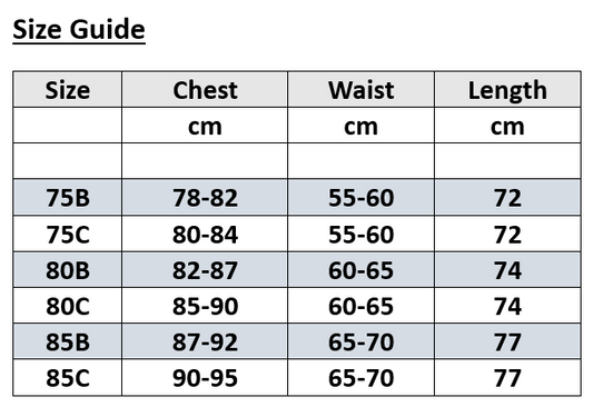 Bodysuit with Push-up Padded Cups