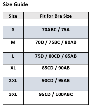 High Energy - Sports Bra (Push-up and back closure)