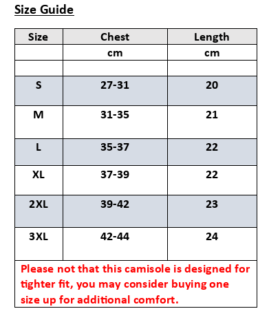 Padded Camisole - Two in one Camisole