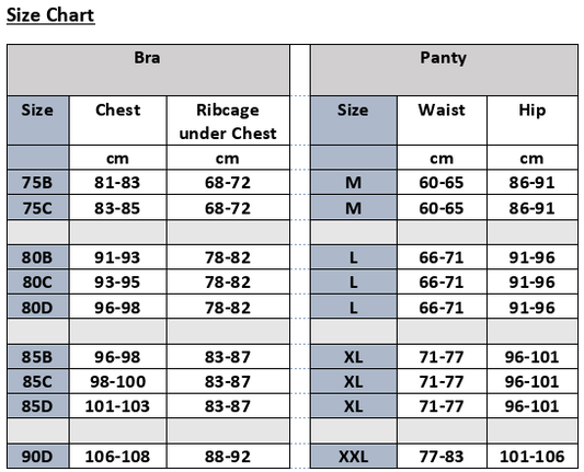BH-Set mit Spitzen-BH und sexy String