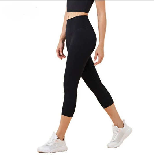 Sport-Leggings mit hoher Taille und Tasche