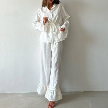 Zweiteiliger Pyjama aus 100 % Baumwolle