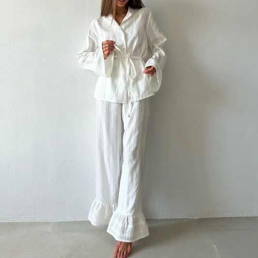 Zweiteiliger Pyjama aus 100 % Baumwolle
